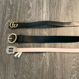 BELTS bundle of 3
